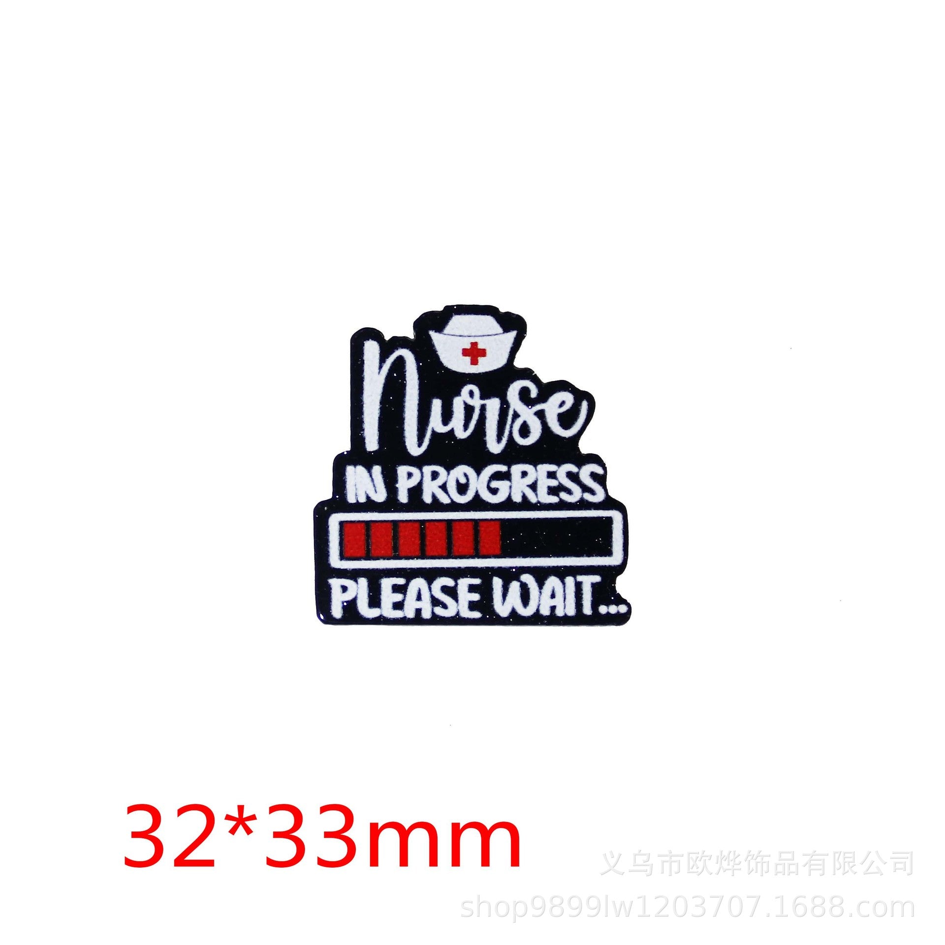 Wholesale 10pcs FlatBack Cartoon Medical Rainbow Ornaments Acrylic DIY Patch Accessories